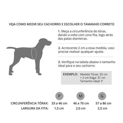 Imagem de Peitoral para cachorro WALKIEDOG - TAM P - Várias Estampas