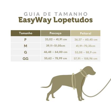 Imagem de Peitoral Reforçado de Passeio para Cachorros e Gatos, Lopetudos EasyWay1, GG, Verde Camuflado, LP-PTESW-GGCGRN