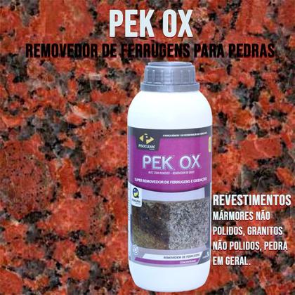 Imagem de Pek Ox 1 litro - pisoclean Removedor De Ferrugem Pisoclean