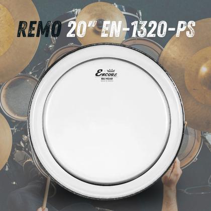 Imagem de Pele Encore Pinstripe By Remo para Bumbo 20" EN-1320-PS Clear