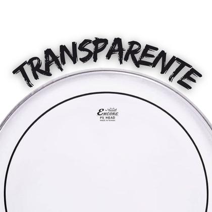 Imagem de Pele Encore Pinstripe By Remo para Tom 8" EN-0308-PS Clear