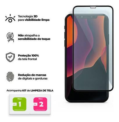 Imagem de Película 3d Para iPhone 16e Vidro Temperado 9h Premium