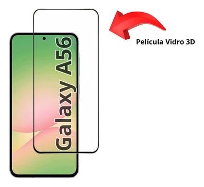 Imagem de Película 3d Vidro Temperado Para Samsung Galaxy A56 5g