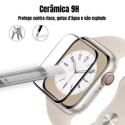 Imagem de Película 9d Cerâmica Compatível com Apple Watch Series
