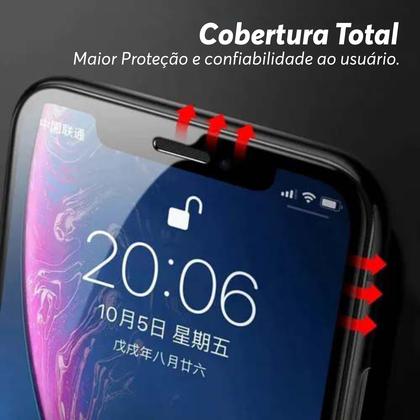 Imagem de Película 9D Cerâmica iPhone 13 Pro - Protetora Anti Impacto Queda Flexível Nano Gel