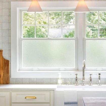 Imagem de Película Adesiva Jateada Para Vidro Janela Porta Box 5m x 1m