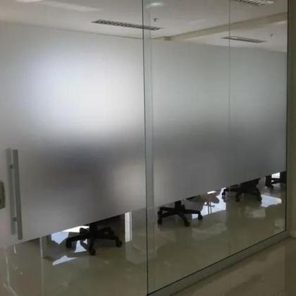 Imagem de Película Adesiva Jateada Para Vidro Janela Porta Box 5m x 1m