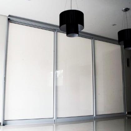Imagem de Pelicula Autoadesiva Branco Brilho Blackout Janela 5m x 60cm