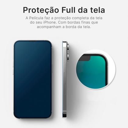 Imagem de Película Ceramica Clean 9D Compatível com iPhone 17 Pro Max