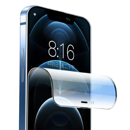 Imagem de Película Cerâmica Privacidade Fosca Compatível Com iphone 11 12 13 14 15 16 17 Pro Max Plus Flexível