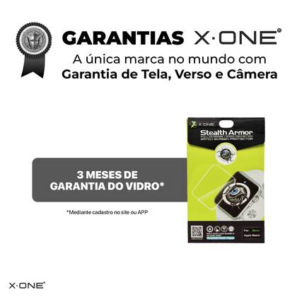 Imagem de Película compatível Apple Wach Ultra 49mm X-one Garantia Quebra Tela