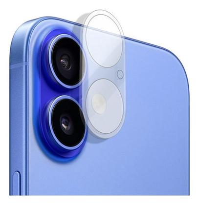 Imagem de Película De Câmera Compatível iPhone 16/ 16 Plus Vidro
