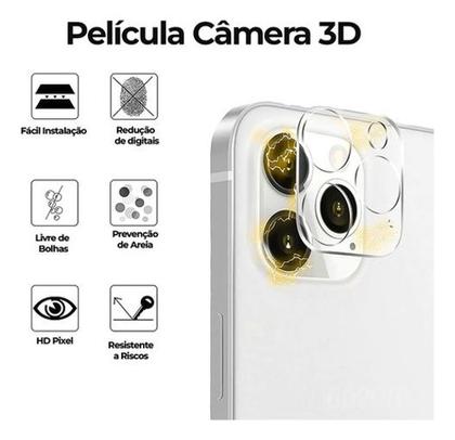 Imagem de Película De Câmera Compatível iPhone 16/ 16 Plus Vidro
