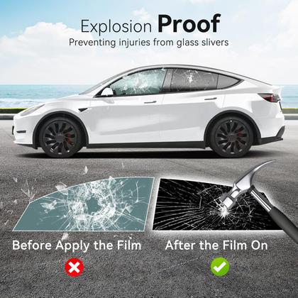 Imagem de Película de coloração de janela de carro Vepagoo 35% VLT Ceramic 60 cm x 4,5 m