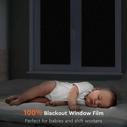 Imagem de Película de janela Kromapolis Blackout Total Light Blocking 45 cm x 300 cm