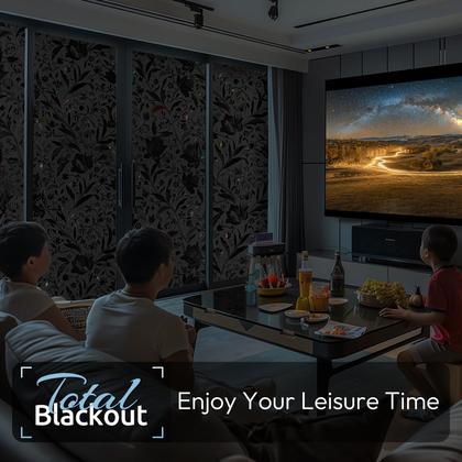 Imagem de Película de janela rabbitgoo Total Blackout Sun Blocking 17,5 x 157,4 cm