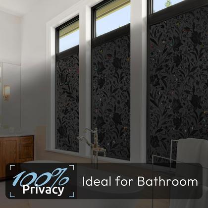 Imagem de Película de janela rabbitgoo Total Blackout Sun Blocking 45x300cm