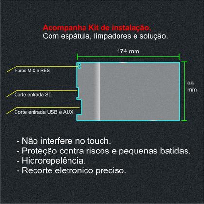Imagem de Película De Proteção Multimídia 7 Polegadas Full touch