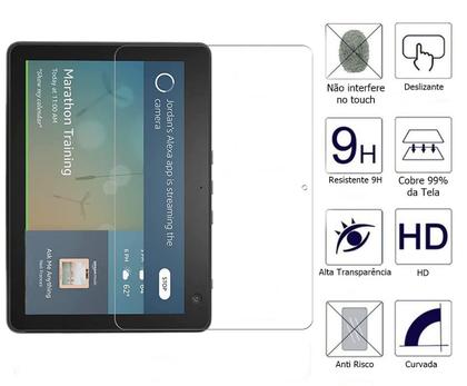 Imagem de Película De Proteção Vidro Temperado 9h Alexa Echo Show 10