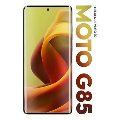 Imagem de Película de Vidro 3d Curvada Para Moto G85 5g Xt2427 Tela Toda