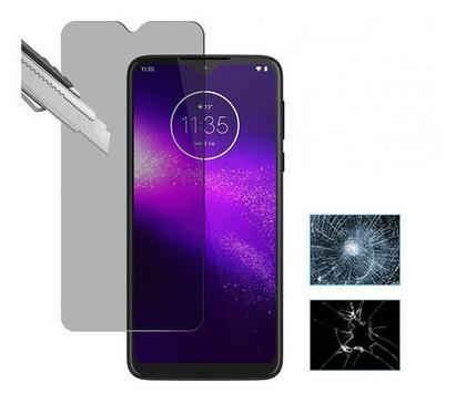 Imagem de Película De Vidro Anti Curioso Spy Moto G8 Play E One Macro Proteção Anti Impacto E Curioso Top Spy Premium