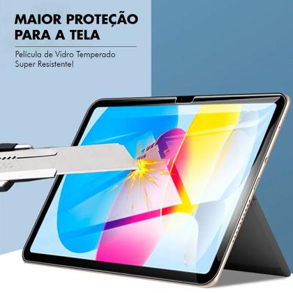 Imagem de Pelicula de Vidro Ipad 10 10ª Geração 10.9 Polegadas Anti Queda Encaixe Perfeito Fácil Aplicação