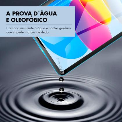 Imagem de Pelicula de Vidro Ipad 10 10ª Geração 10.9 Polegadas Anti Queda Encaixe Perfeito Fácil Aplicação
