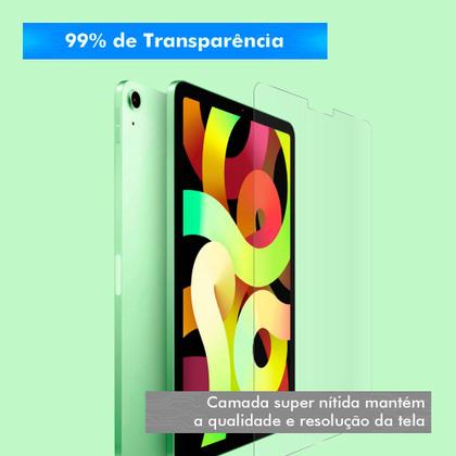 Imagem de Pelicula de Vidro Ipad Air 5 5ª Geração 2022 10.9 Polegadas Encaixe Perfeito Forte Resistente