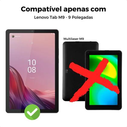 Imagem de Pelicula de Vidro Lenovo Tab M9 9 Polegadas