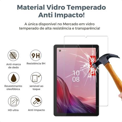 Imagem de Pelicula de Vidro Lenovo Tab M9 9 Polegadas
