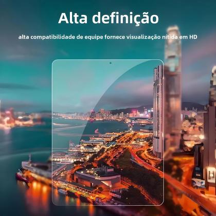 Imagem de Película de Vidro Temperado para iPad - Pro 11/12,9/10,2/10,5, Air 4/3/2, Mini 6/5/4/3 (2024/2021) - Pacote com 2