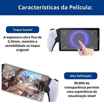 Imagem de Película de vidro temperado para Playstation 5 Portal
