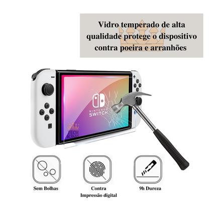 Imagem de Película Em Vidro 99% Transparência Nintendo Switch Oled