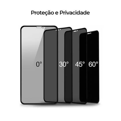 Imagem de Película Fosca 9H Privacidade Para os Modelos iPhone 13/13 Pro/14