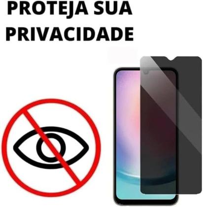 Imagem de Película Frontal de Vidro em 3D Privacidade para Samsung Galaxy A34 / M34 5G Anti Espião