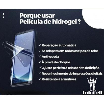 Imagem de Película Gel Hydrogel Hd para iphone 12 Pro Max Tela 6.7