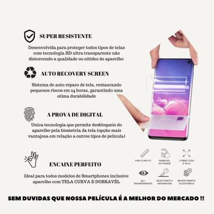 Imagem de Película Hidrogel Frente e Verso HD Anti-Impacto Motorola G32