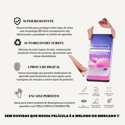 Imagem de Película Hidrogel Frontal Fosca Compatível com Motorola Moto g22