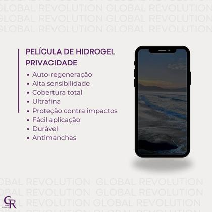 Imagem de Película Hidrogel Privacidade Para Realme GT 7