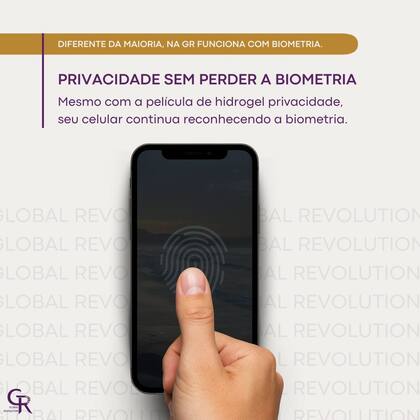 Imagem de Película Hidrogel Privacidade Para Samsung Galaxy S26 Ultra