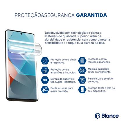 Imagem de Película Hydrogel Resistant Compatível Com Realme Narzo N65 - Blance