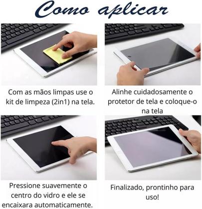 Imagem de Película Ipad 9 Tela 10.2 9ª Geração Modelo A2602 A2604 A2603 A2605 Vidro Temperado