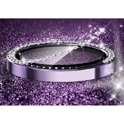 Imagem de Película Lente Câmera Strass Brilho Compatível Com iphone 16 tela de 6.1 Proteção