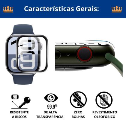 Imagem de Película maleável 3D para Apple Watch Série 10 42 - 3uni