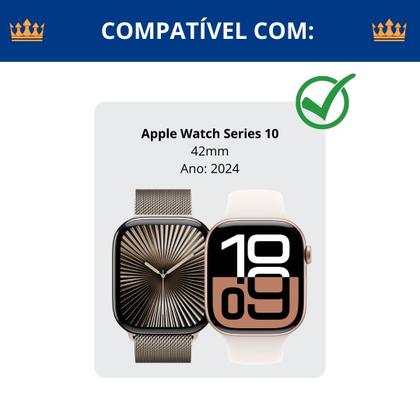 Imagem de Película maleável 3D para Apple Watch Série 10 42 - 3uni