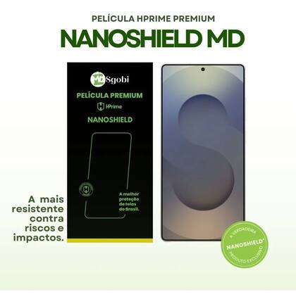 Imagem de Película Nanoshield Md Para Galaxy S25 Plus Tela 6.7
