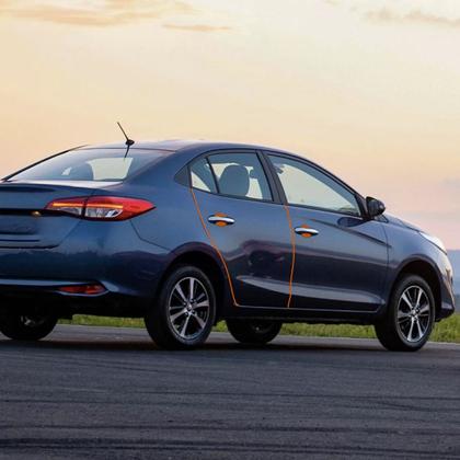 Imagem de Película PPF Kit Proteção Portas Yaris XLS Sedan 19 25