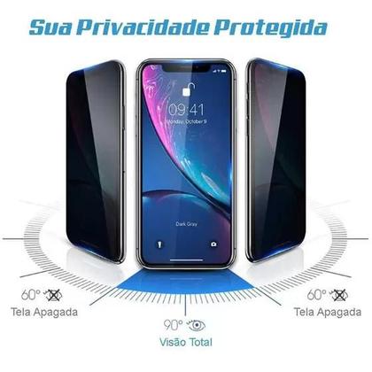 Imagem de Película Privacidade 3d Anti Spy para Moto G8 Play XT2015