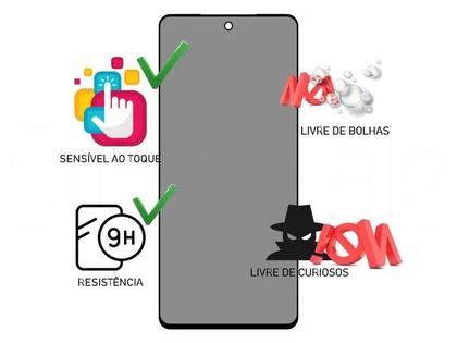 Imagem de Película Privacidade 3d Anti Spy para Moto G8 Play XT2015