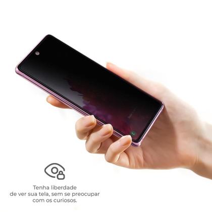 Imagem de Película Privacidade Compatível com Galaxy S24 FE Fosca 9D